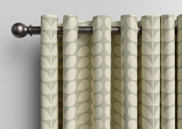 Orla Kiely Solid Stem, Pebble - Made to Measure Curtains - Image 12